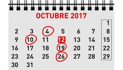 Agenda mes octubre