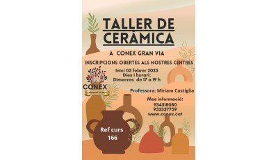 166- Taller ceràmica GV